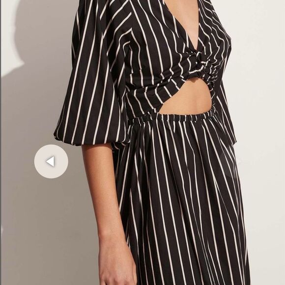 Faithfull the Brand Dresses & Skirts - Faithfull the Brand Monika Midi Dress Asia Stripe XS NWT